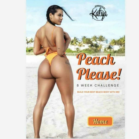 Katya Henry Peach Please Home/Gym - Picture 1 of 2